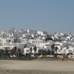 conil de la frontera visto desde la playa